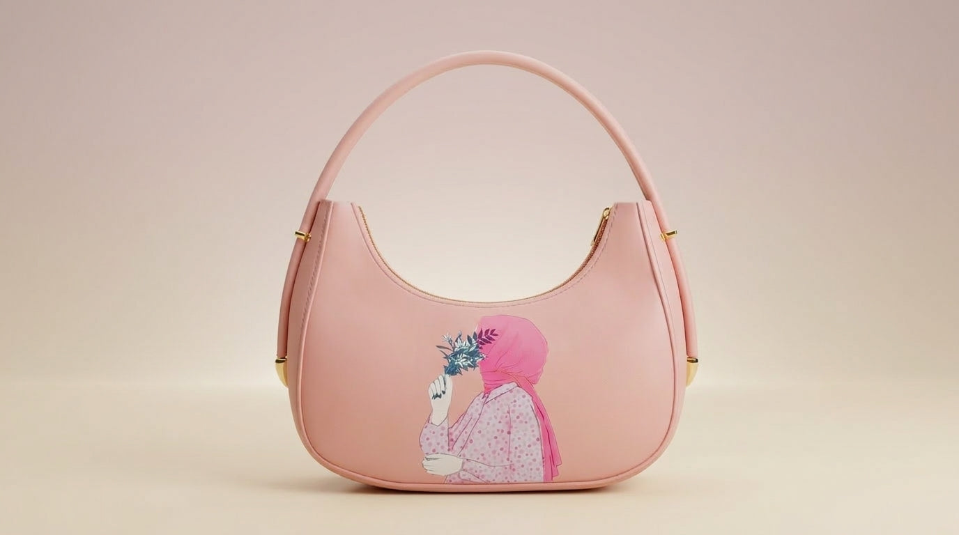 Artisan Deco Canvas Shoulder Bag