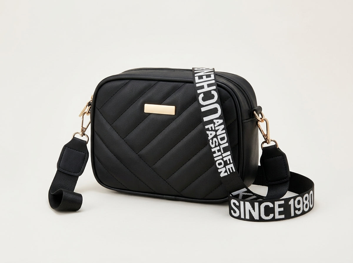 Quilted Elegance Shoulder Bag