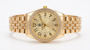 Velmora Crystal Chain Watch – Women's Edition