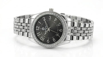 Velmora Crystal Chain Watch – Women's Edition